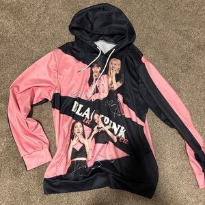 Girls “BLACK PINK” band sweatshirt